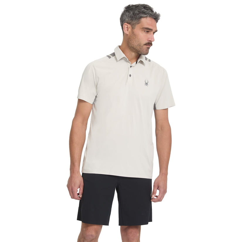 Polo à manches courtes Pinnacle - Light Grey