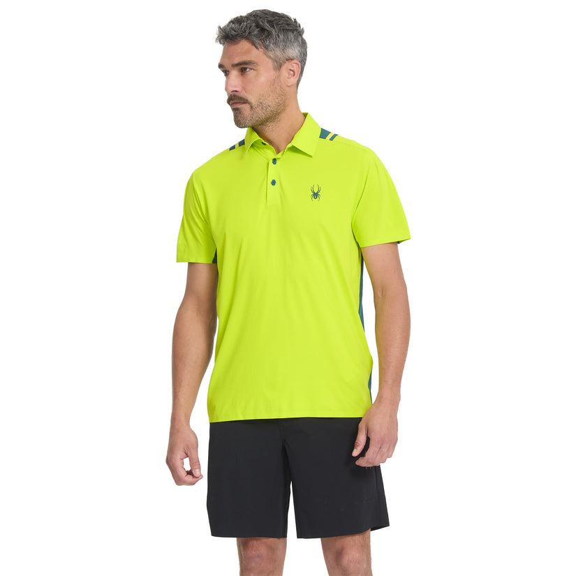 Polo à manches courtes Pinnacle - Lime