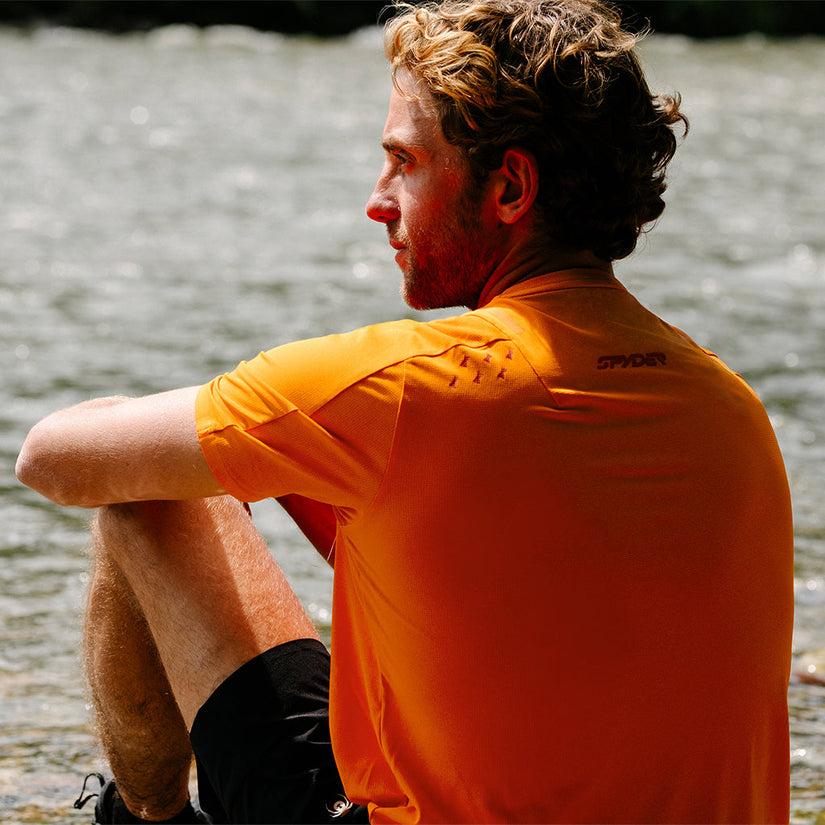 T-shirt technique Pinnacle - Flash Orange