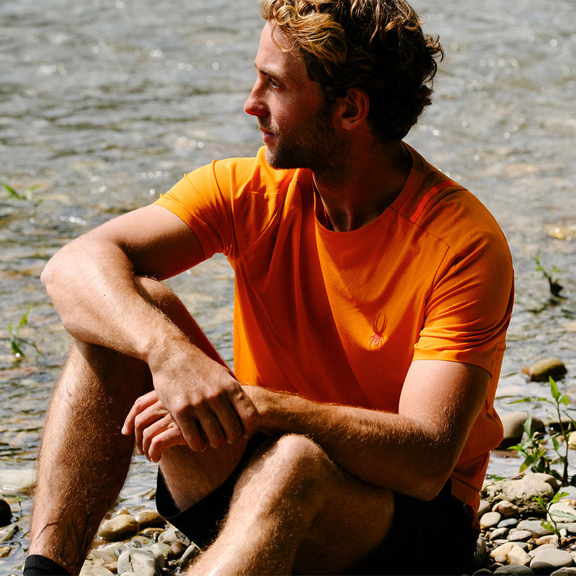 T-shirt technique Pinnacle - Flash Orange