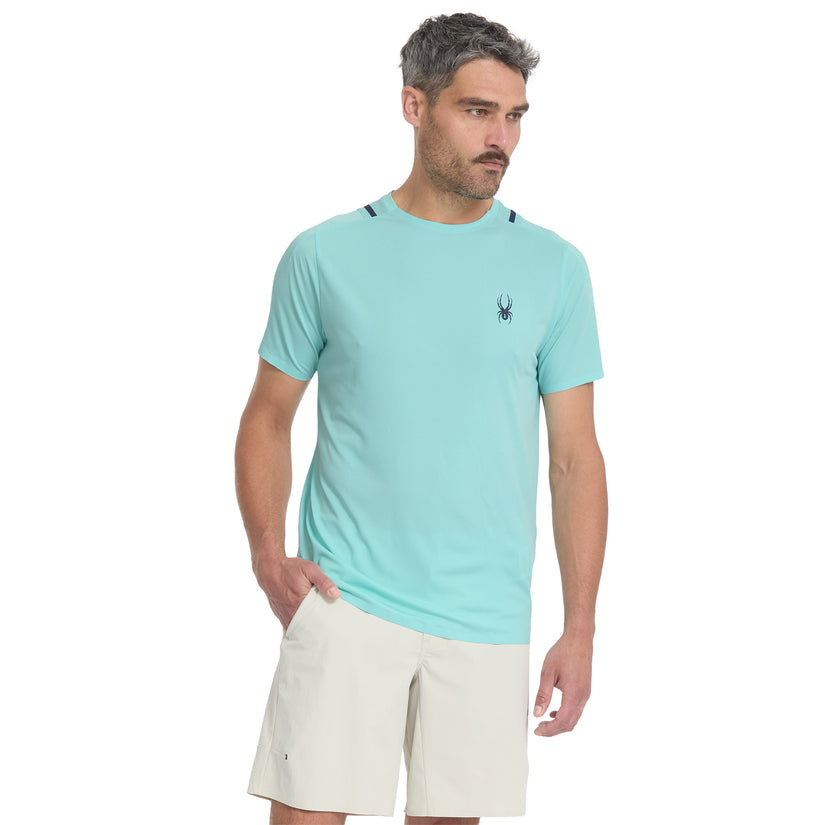 T-shirt technique Pinnacle - Glacier Blue