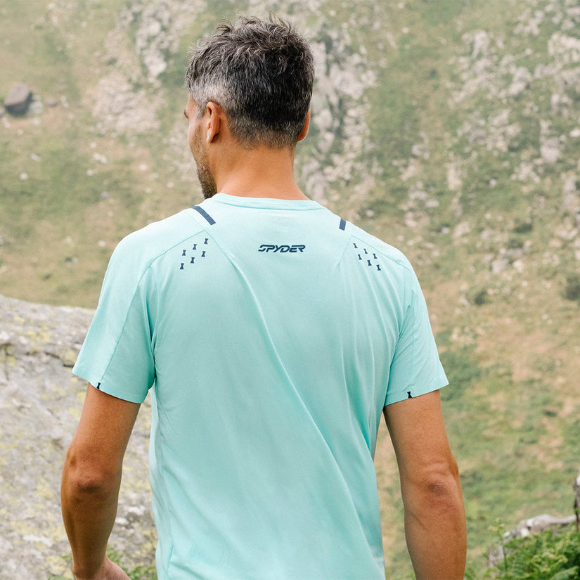 T-shirt technique Pinnacle - Glacier Blue