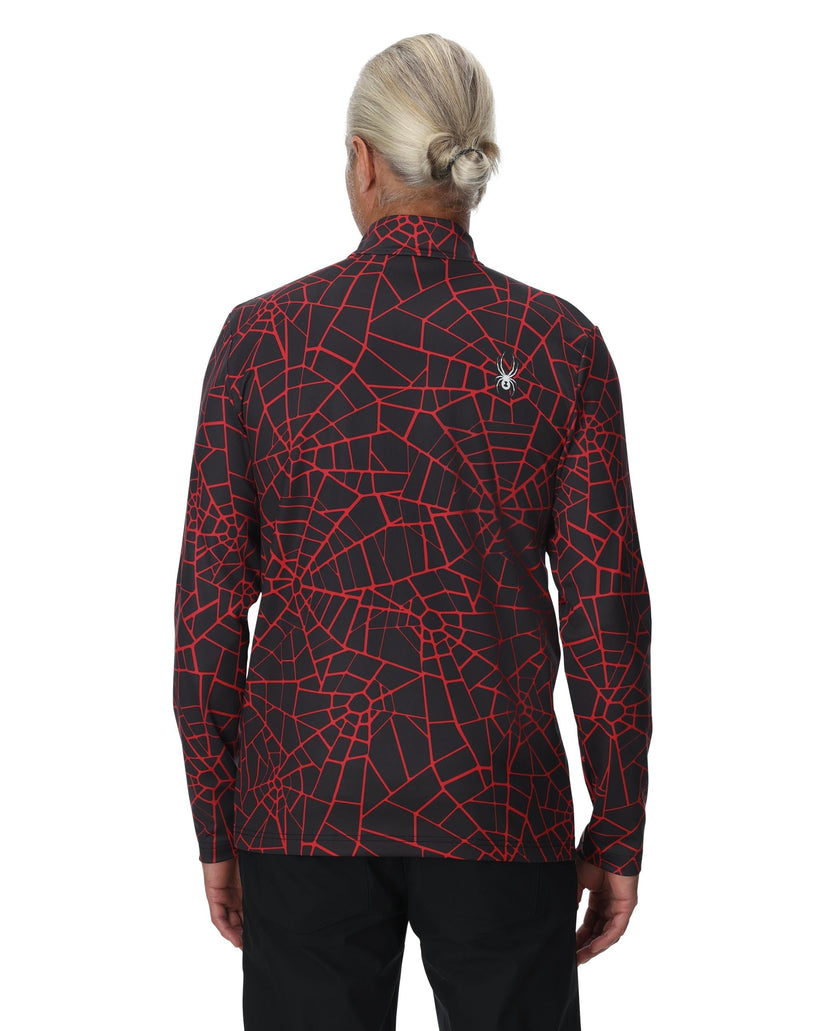 Podium Half Zip - Spyder Red