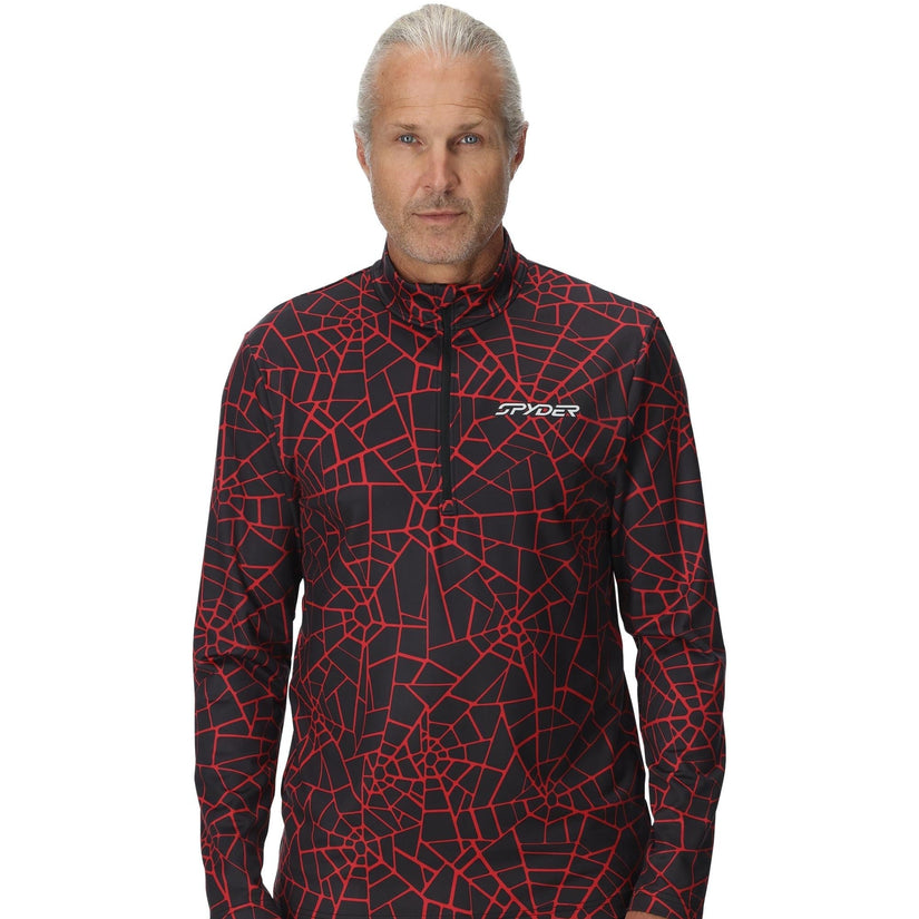 Podium Half Zip - Spyder Red