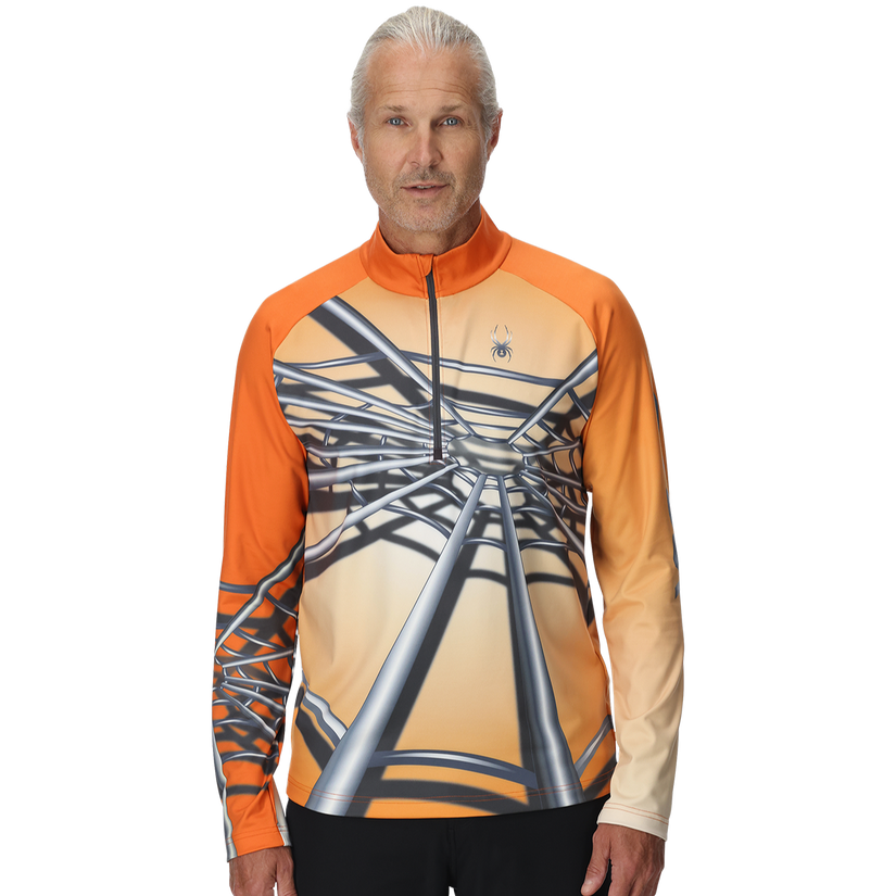 Legacy Half Zip - Flash Orange