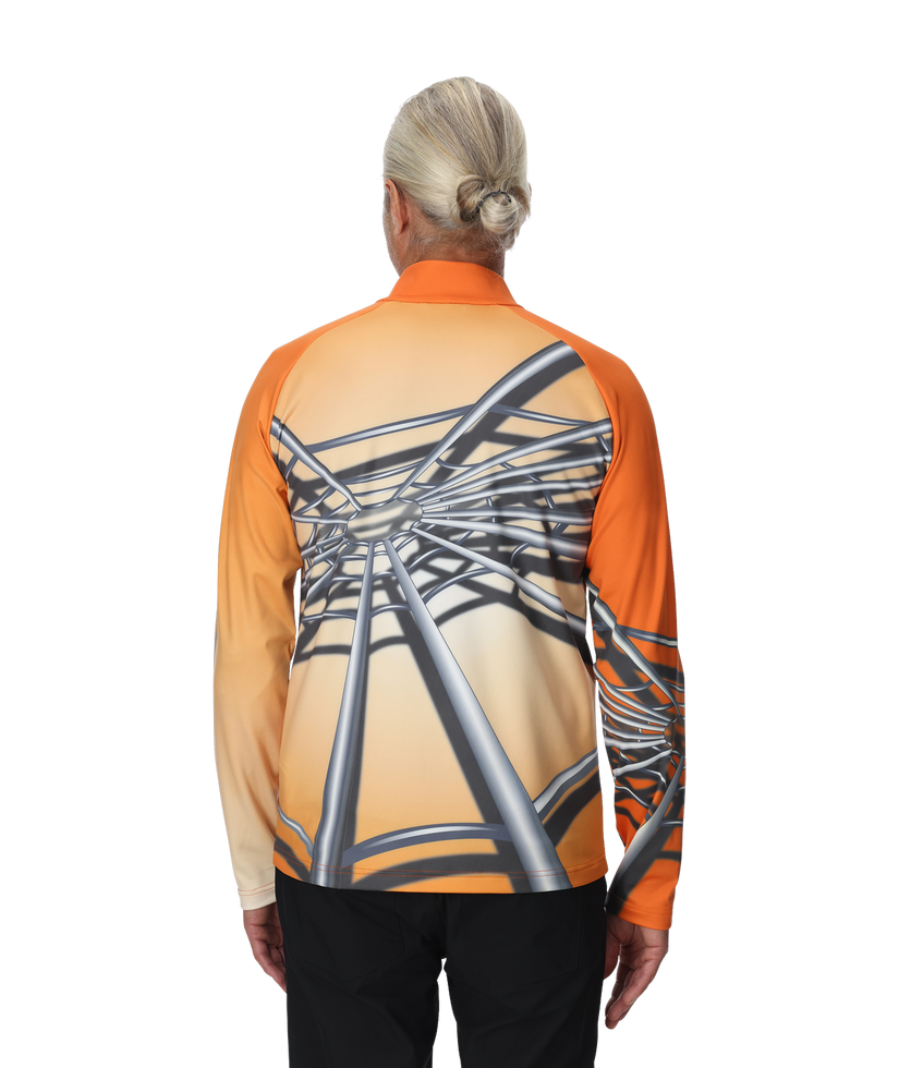 Legacy Half Zip - Flash Orange
