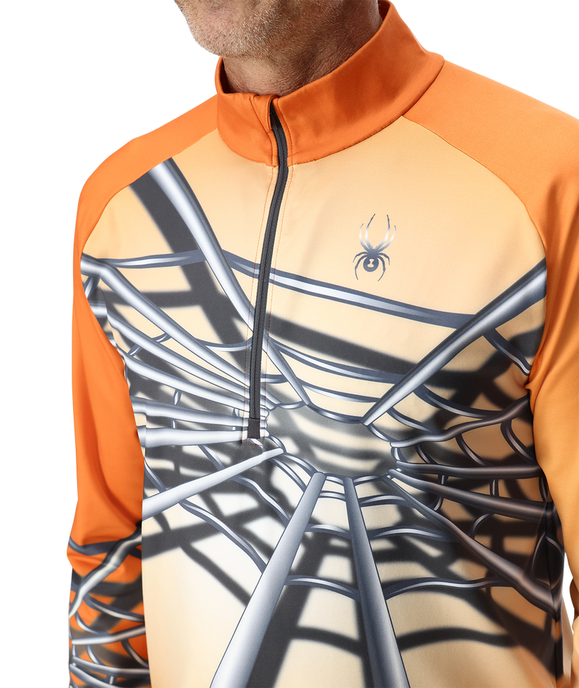 Legacy Half Zip - Flash Orange