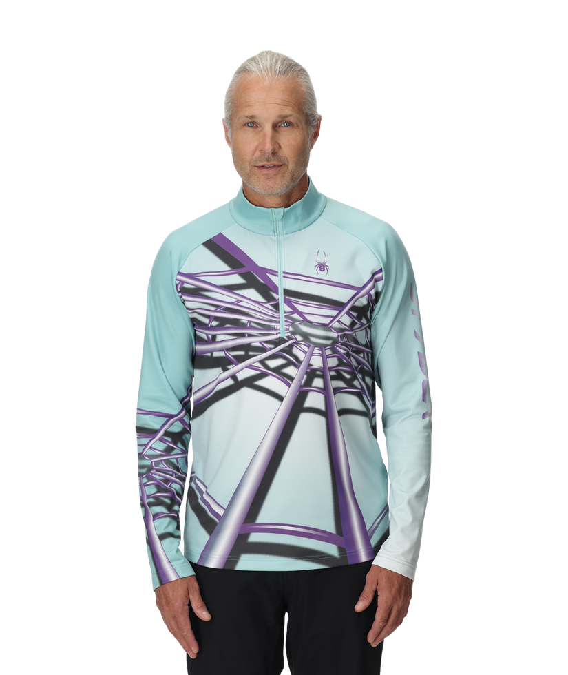 Legacy Half Zip - Glacier Blue
