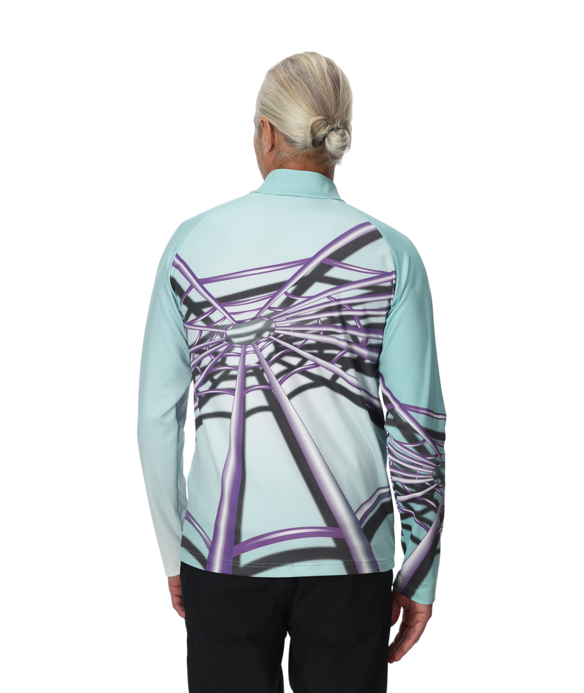 Legacy Half Zip - Glacier Blue