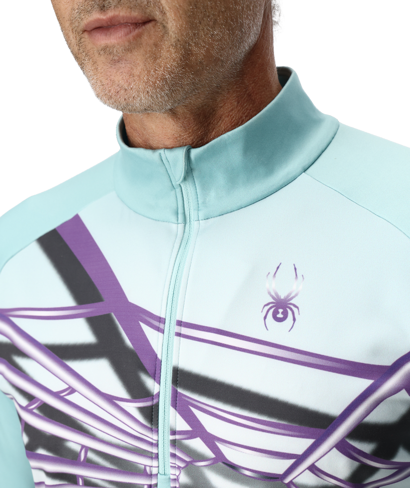 Legacy Half Zip - Glacier Blue
