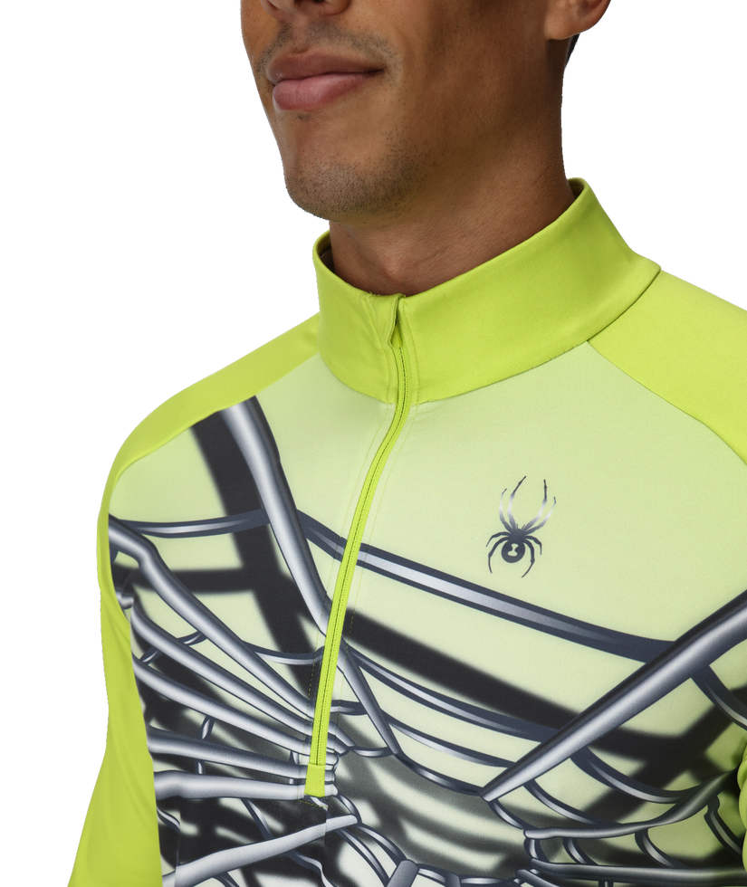 Legacy Half Zip - Lime