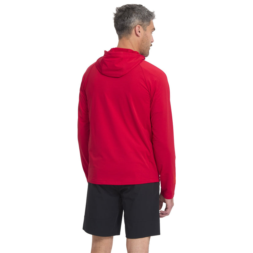 Sweat à capuche Gridweb - Spyder Red