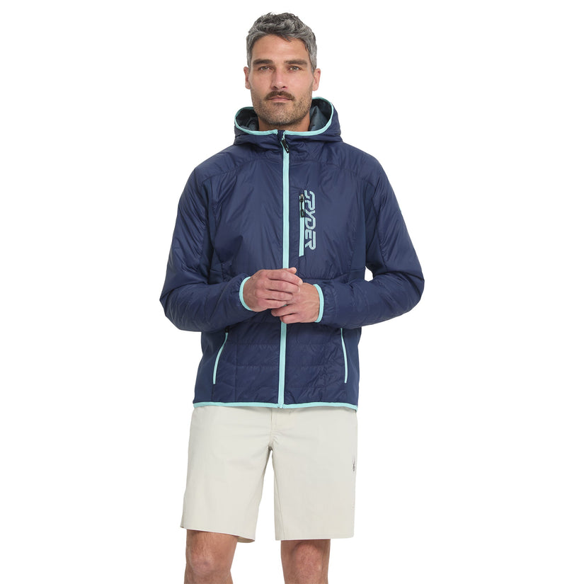 Veste à capuche Glissade Hybrid - True Navy