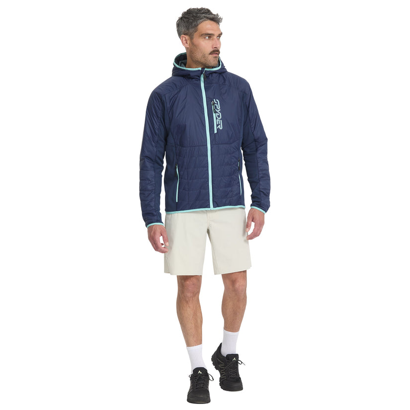 Veste à capuche Glissade Hybrid - True Navy