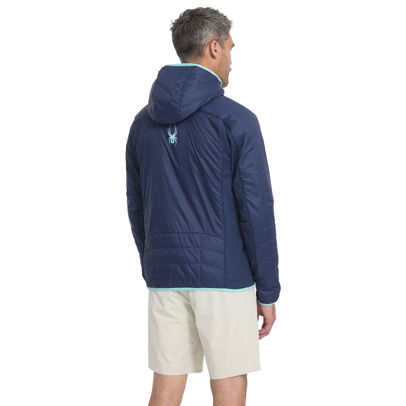 Veste à capuche Glissade Hybrid - True Navy