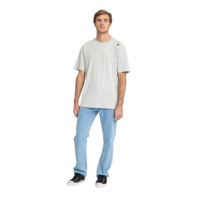 Bug Logo Short Sleeve Tee - Heather Grey