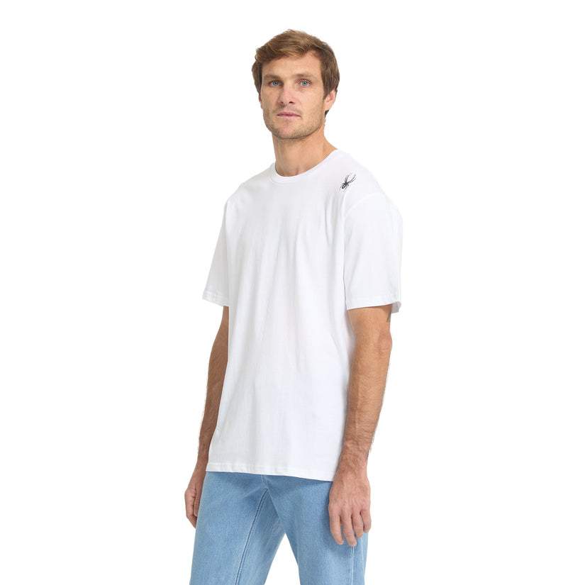 Bug Logo Short Sleeve Tee - White