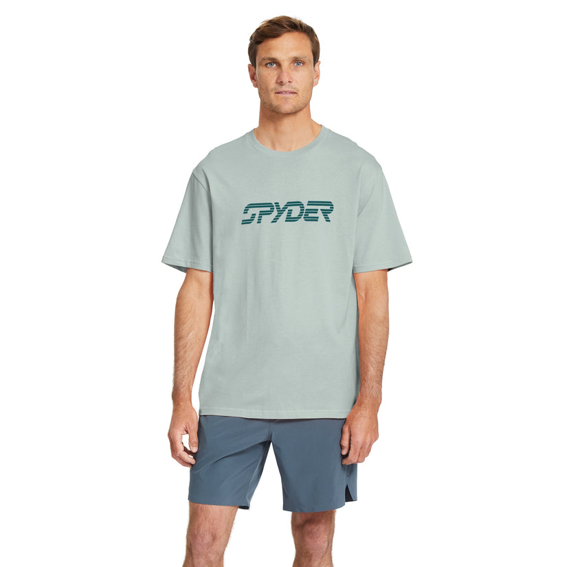 Wordmark Short Sleeve Tee - Cloud Blue