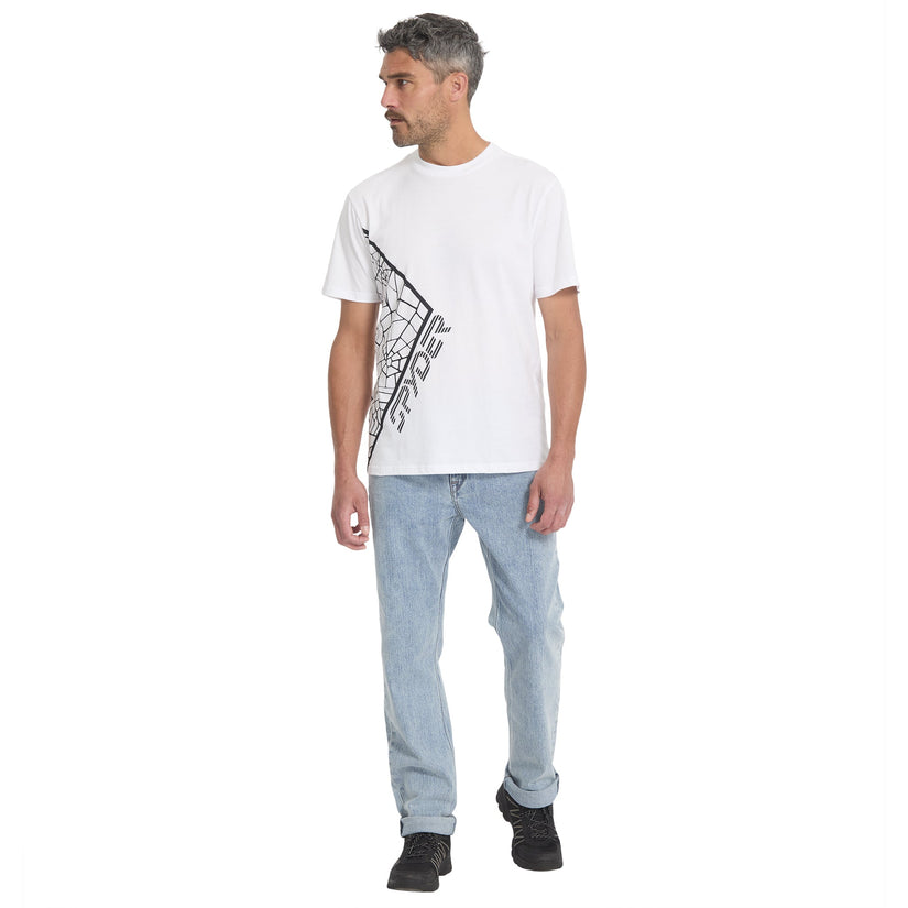 T-shirt à manches courtes Webspyd - White