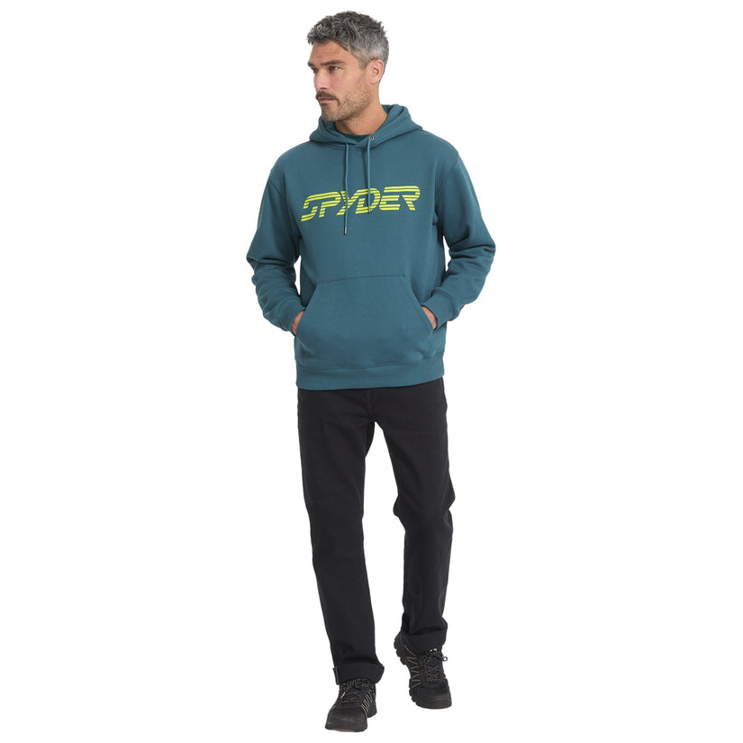 Sweat à capuche Wordmark - Petrol
