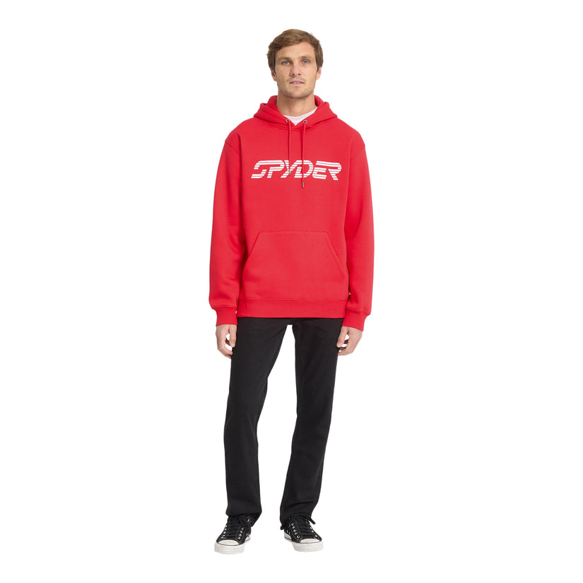 Wordmark Hoodie - Spyder Red