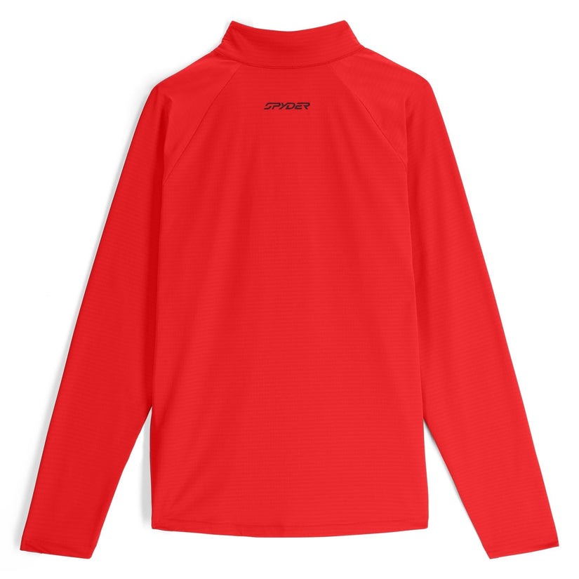 Gridweb Half Zip - Spyder Red