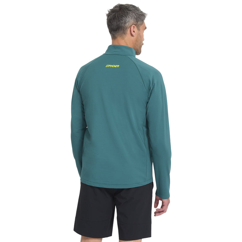 Veste zippée Gridweb - Petrol