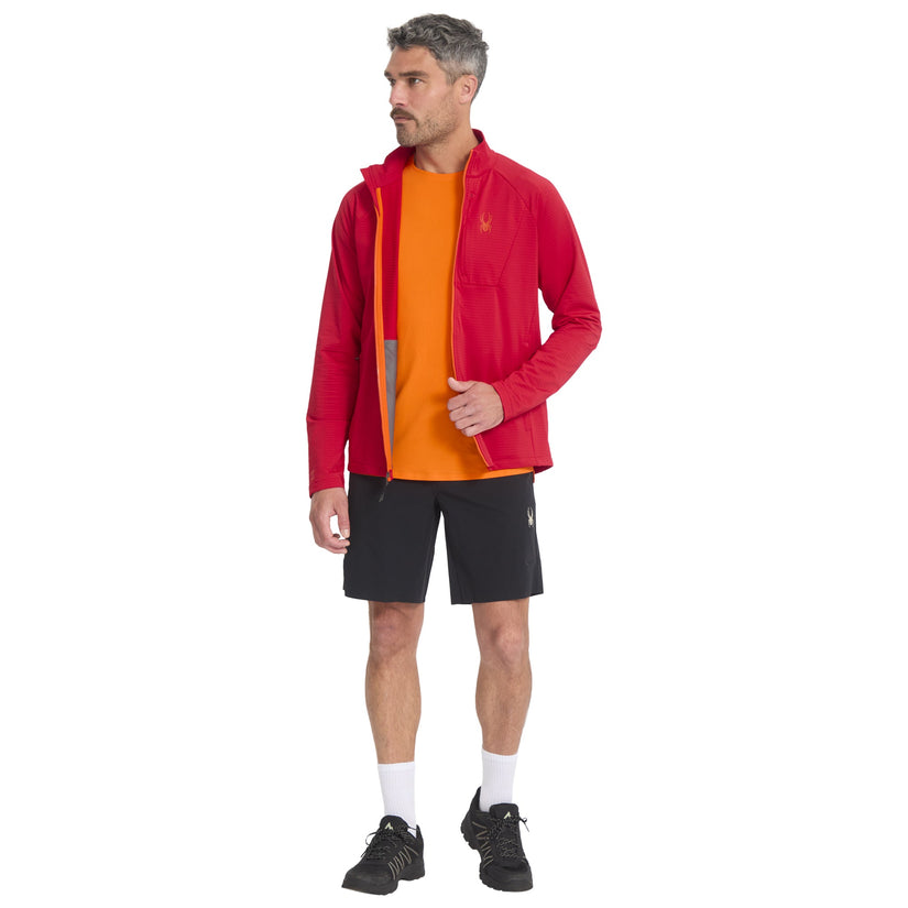Veste zippée Gridweb - Spyder Red