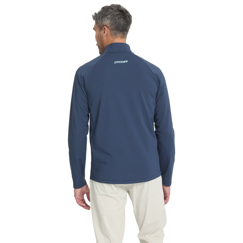 Veste zippée Gridweb - True Navy