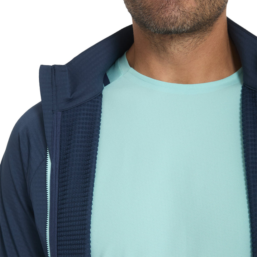 Veste zippée Gridweb - True Navy