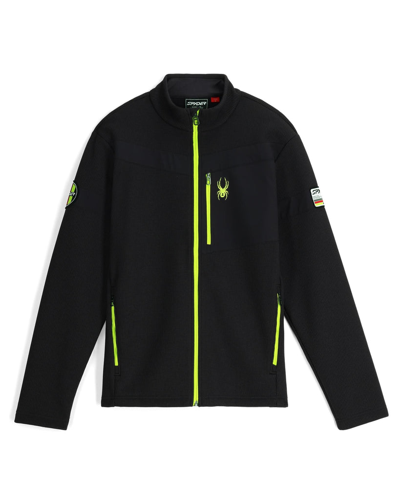 Wengen Bandit Full Zip - Black Escape