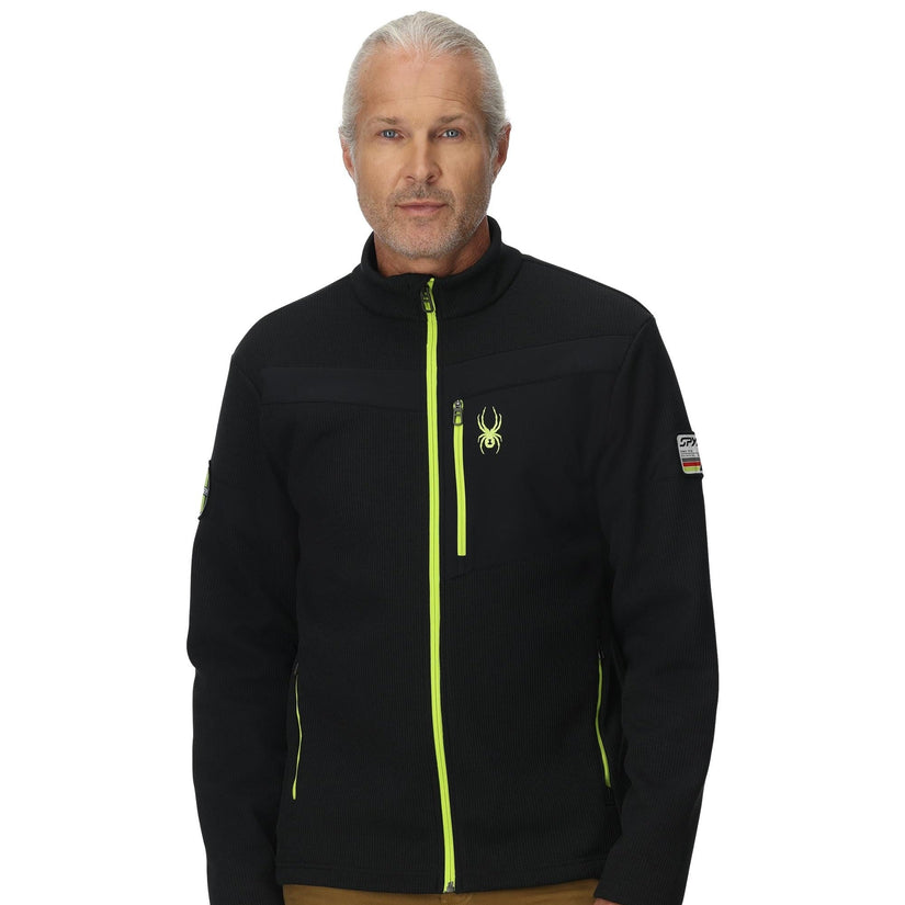 Wengen Bandit Full Zip - Black Escape