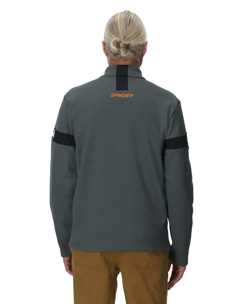 Wengen Bandit Full Zip - Slate Blue