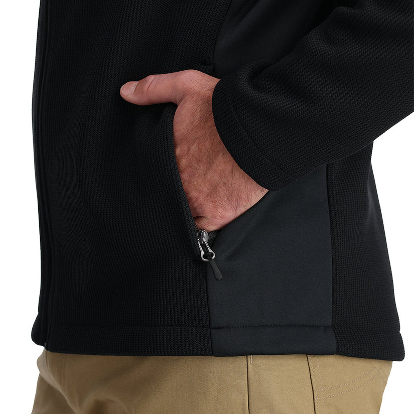 Hommes Bandit Hooded - Black