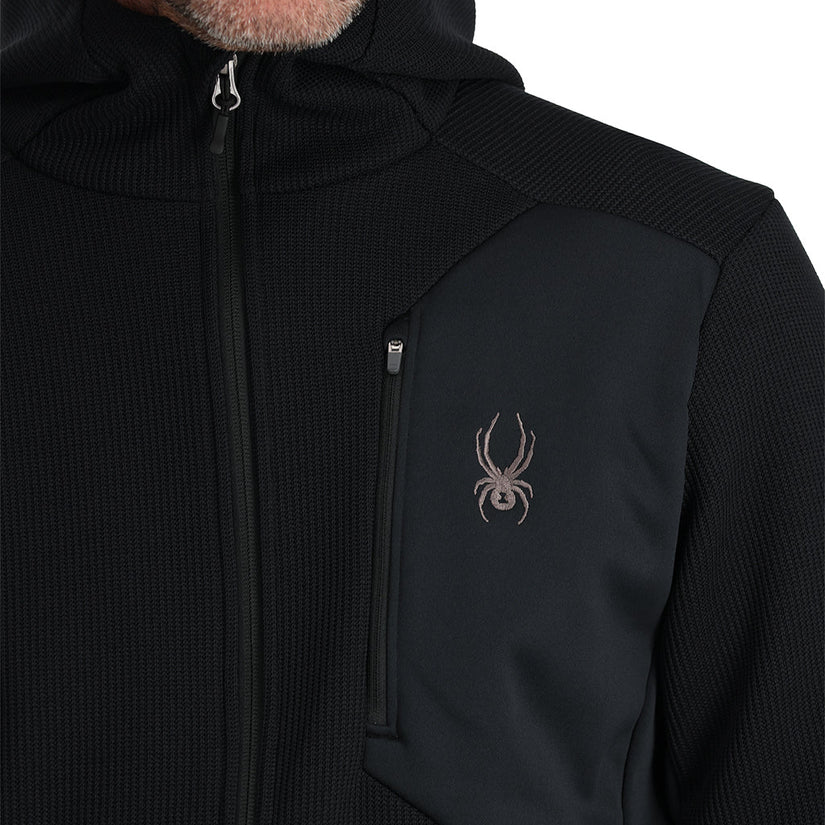 Hommes Bandit Hooded - Black