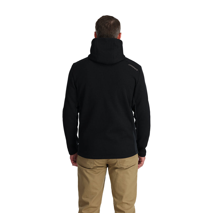 Hommes Bandit Hooded - Black