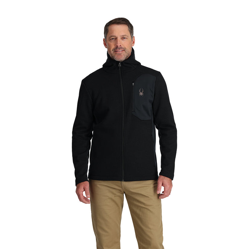 Hommes Bandit Hooded - Black
