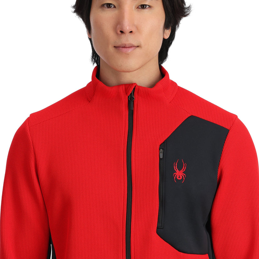 Bandit Full Zip - Spyder Red
