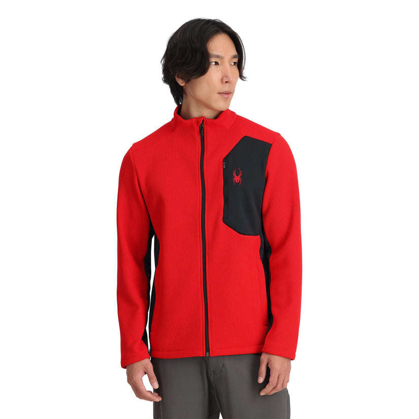 Bandit Full Zip - Spyder Red