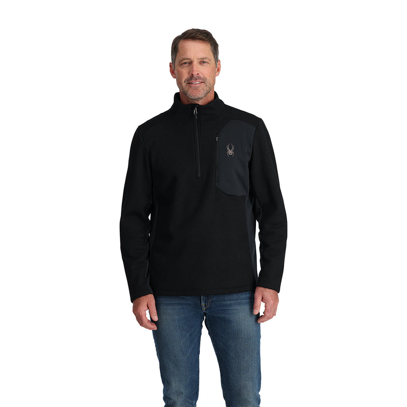 Bandit Half Zip - Black