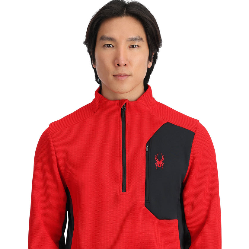 Bandit Half Zip - Spyder Red