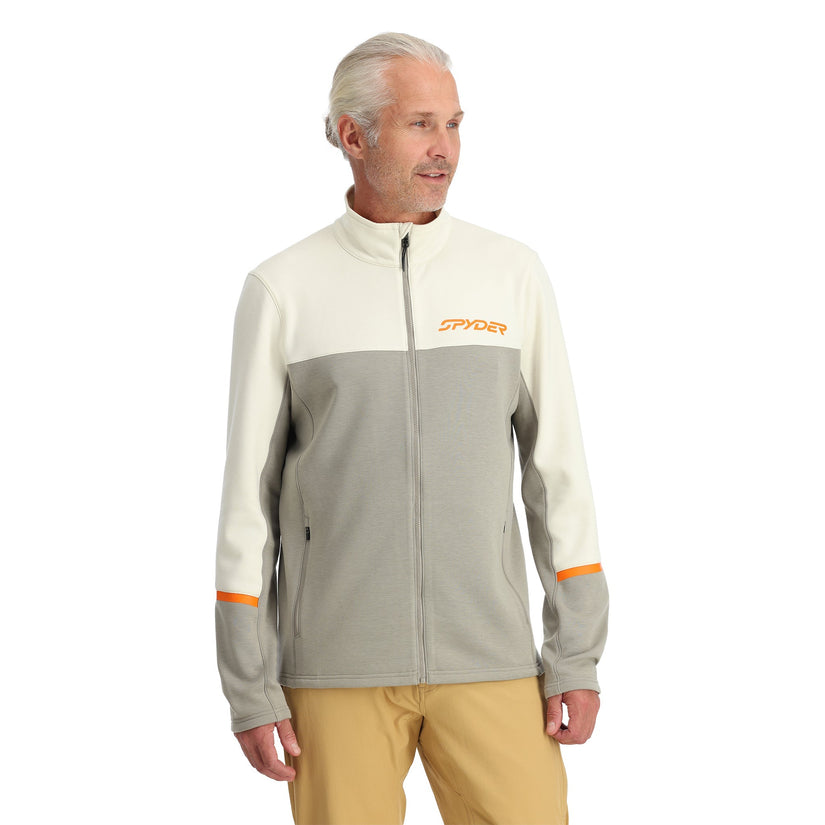 Speed Fleece Full Zip - Concrete