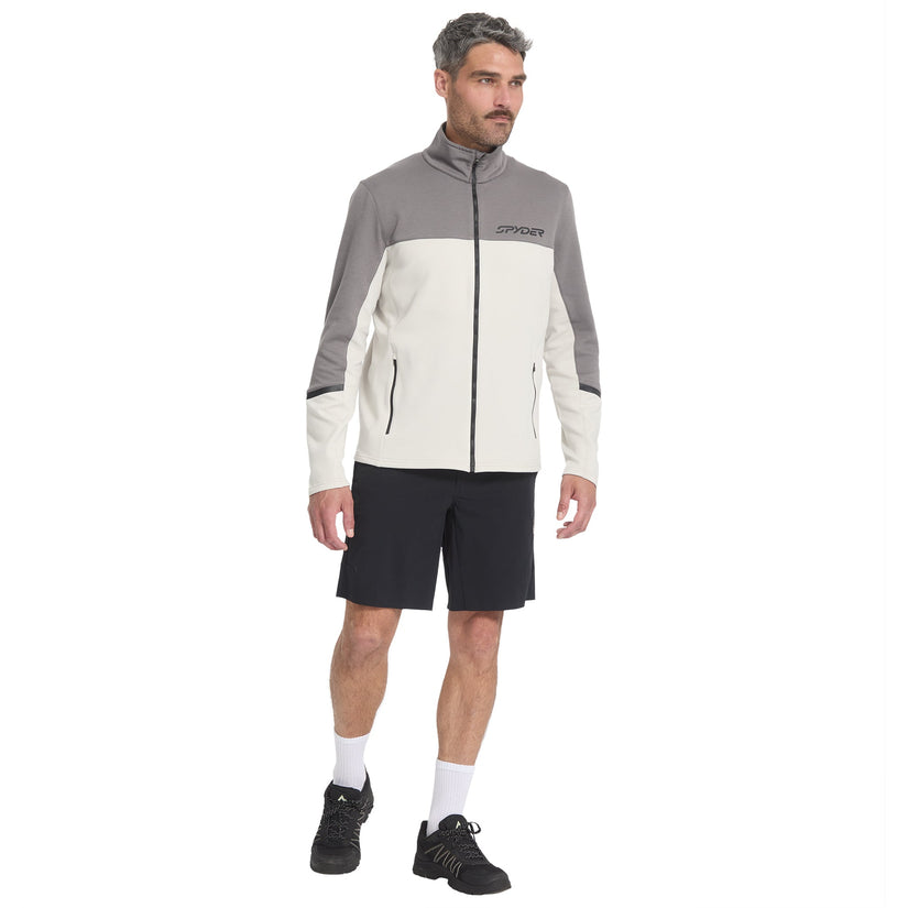 Veste zippée en polaire Speed Fleece - Light Grey