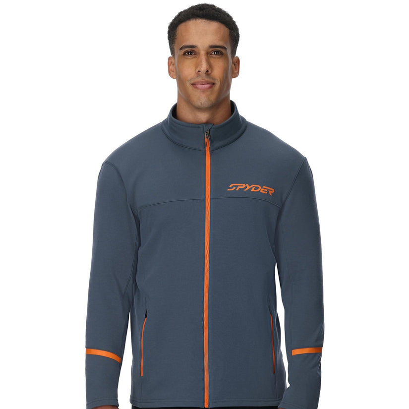 Speed Fleece Full Zip - Slate Blue
