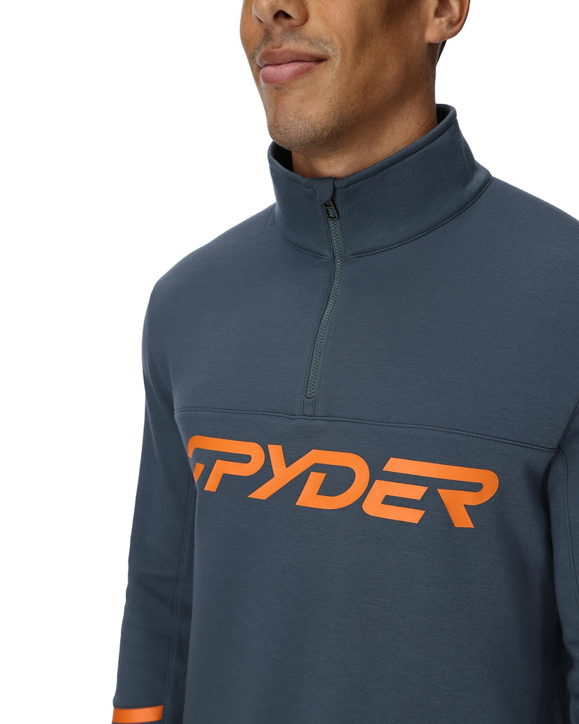 Speed Fleece Half Zip - Slate Blue