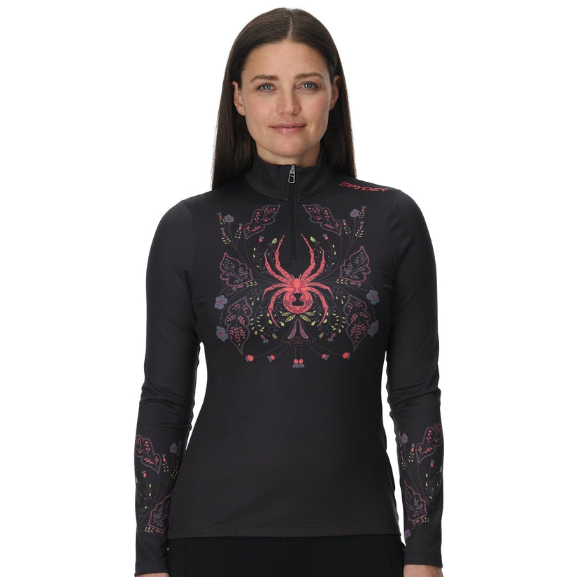 Vivid Half Zip - Black