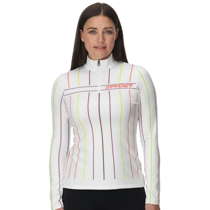 Womens Vivid Half Zip - Stripe STRIPE / XS