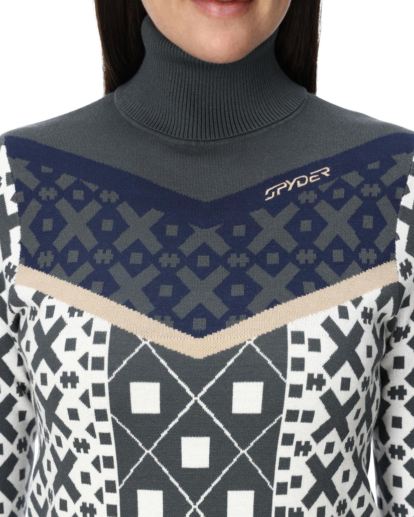 Stellar Ski Sweater - Slate Blue