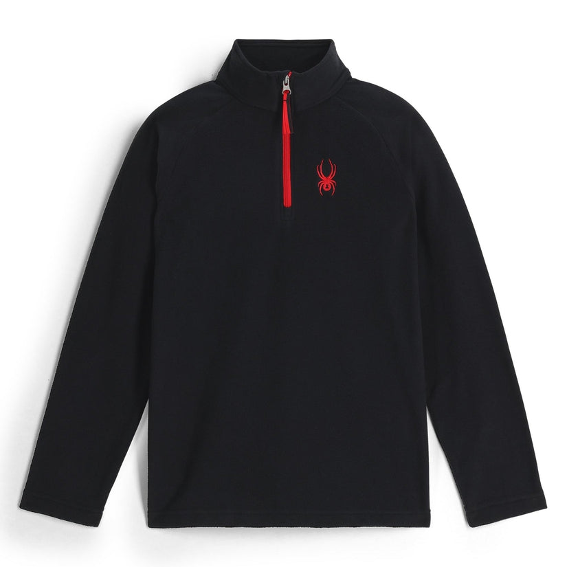 Kids Speed Fleece Half Zip - Black