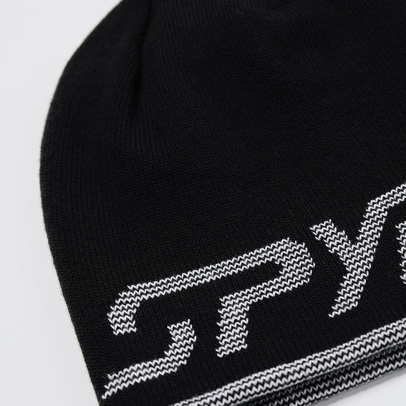 Reversible Bug Beanie - Black